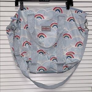 Cath Kidston Light Blue Rainbow bag